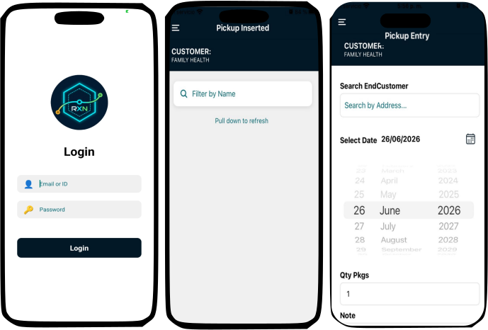 Mobile App - RouteXpress